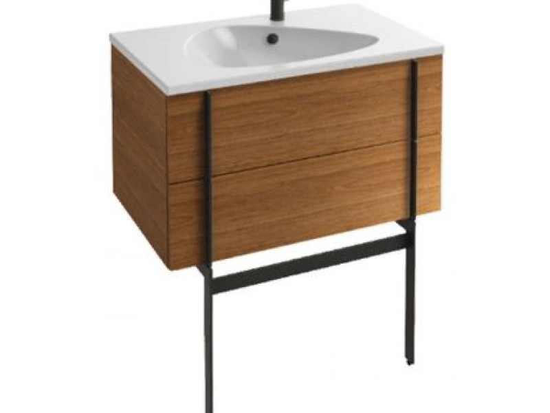 Тумба под раковину Jacob Delafon Nouvelle Vague 100 см, EB3032-E16, цвет - ореховое дерево