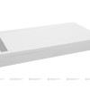 Поддон Aquanet Stone Lite 140 x 80 см, 00203600, с ножками и панелью, из искусственного камня