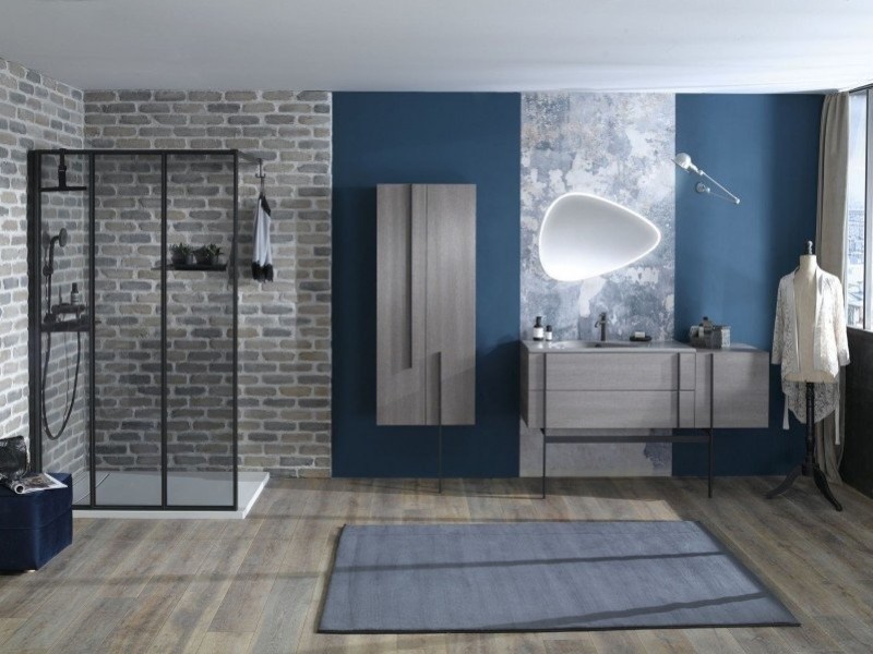 Тумба под раковину Jacob Delafon Nouvelle Vague 120 см, EB3034-M79, цвет - ментол матовый