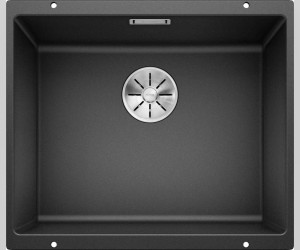 Мойка Blanco Subline 500-U, антрацит SILGRANIT с клапаном-автоматом (523432)