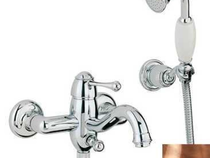 Смеситель Bandini Antico 855120JJ00 для ванны/душа, медь/металлическая Antico