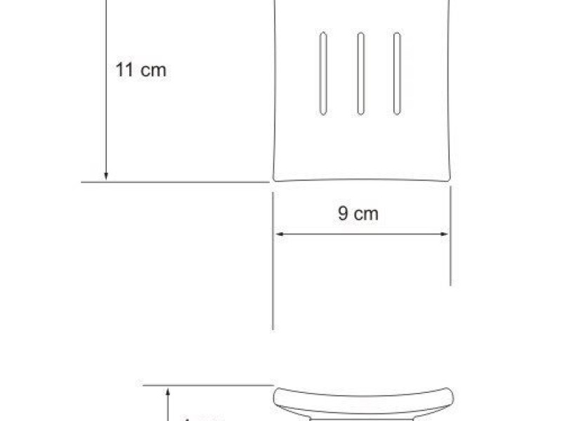 Мыльница WasserKRAFT Amper 5429BLACK