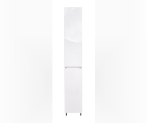 Шкаф-пенал Style Line Даллас 30 Люкс Plus белый СС-00000452, 30 см, подвесной/напольный