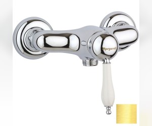 Смеситель для душа Margaroli Classica RU1005AA01GD, золото