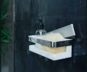 Корзинка для душа, с встроенным держателем стеклоочистителя Keuco Collection Moll 12759 010000