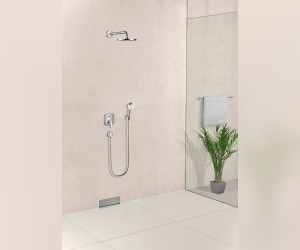 Верхний душ Hansgrohe Crometta S 240 26724000, 24х24 см, 1 тип струи, без держателя