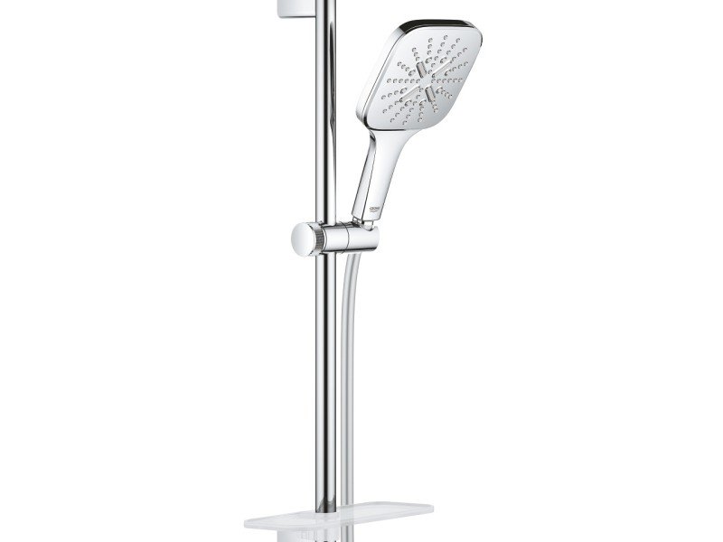 Душевой гарнитур Grohe Rainshower SmartActive 130 Cube, 26584000, хром