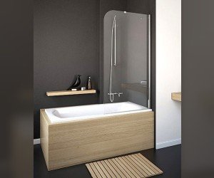 Шторка на ванну Radaway Torrenta PNJ 80 прозрачное стекло R