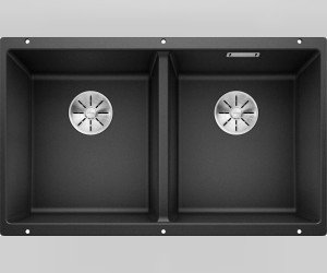 Мойка Blanco Subline 350/350-U 523574, антрацит