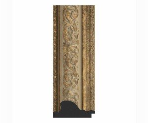 Зеркало в багетной раме Evoform Exclusive Floor BY 6175 115 x 205 см, виньетка античная бронза