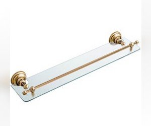 Полочка Nicolazzi Classica 1480 BZ, бронза/стекло