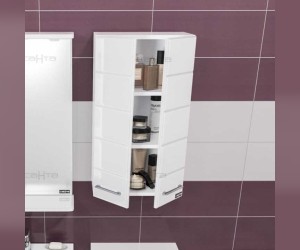 Шкаф СаНта Омега 40х70 407003, подвесной, над стиральной машиной