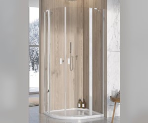 Душевой уголок Radaway Nes PDD II 100L х 100R, стекло прозрачное, профиль хром