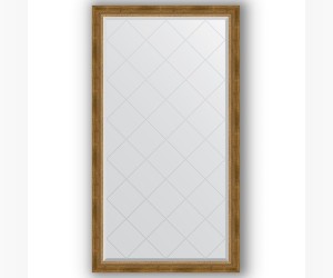 Зеркало с гравировкой в багетной раме Evoform Exclusive-G BY 4395 94 x 168 см, медный эльдорадо