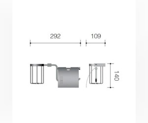 Держатель туалетной бумаги и освежителя воздуха Schein Rembrandt 066E2-R
