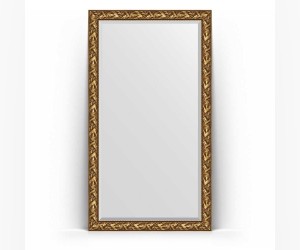 Зеркало в багетной раме Evoform Exclusive Floor BY 6164 114 x 203 см, византия золото