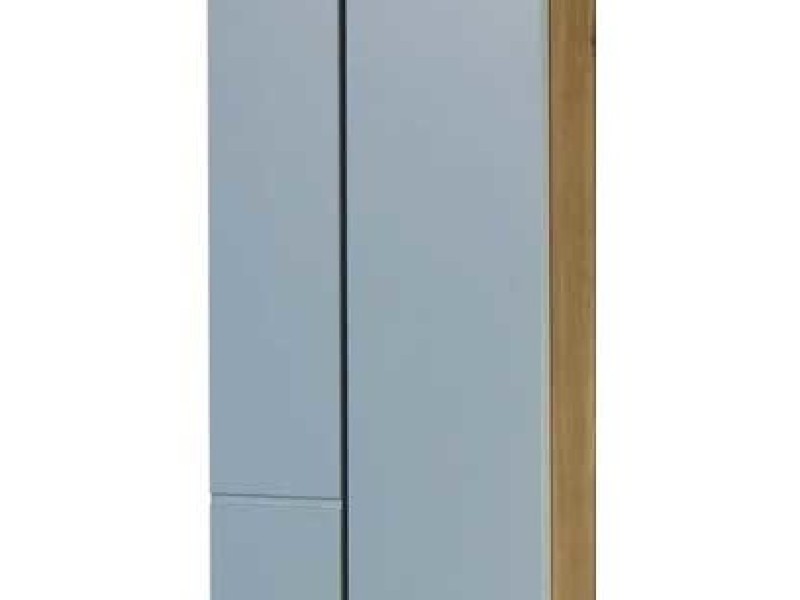 Шкаф для зеркала Акватон Мишель 1A244203MIX30 43 см, дуб рустикальный, фьорд