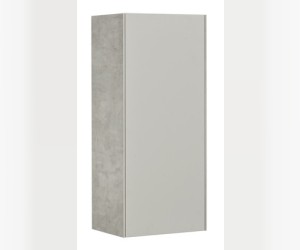 Шкаф Акватон Сохо 35 см подвесной, слейт/галька серая, 1A258403AJ9A0