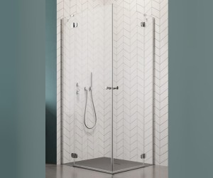 Душевой уголок Radaway Torrenta KDD 90R*80L, 90 x 80 х 195 см, стекло прозрачное, профиль хром, 132777-01-01R