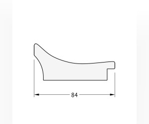 Зеркало с гравировкой в багетной раме Evoform Exclusive-G BY 4270 76 x 158 см, фреска