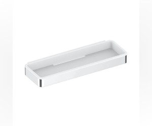 Корзинка для мыла Keuco Plan 14958 010051, хром, белый