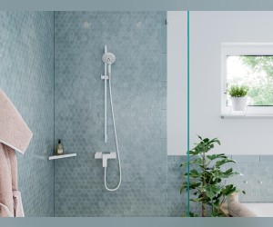 Штанга для душа Hansgrohe Unica’S Puro 90 см, 28631700, белый матовый