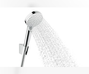 Душевой гарнитур Hansgrohe Crometta 1jet 26690400, шланг 125 см, белый/хром