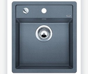 Мойка Blanco Dalago 45 F, 517167, алюметаллик, с клапаном-автоматом, 46,5*51 см