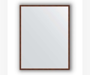 Зеркало в багетной раме Evoform Definite BY 0672 68 x 88 см, орех