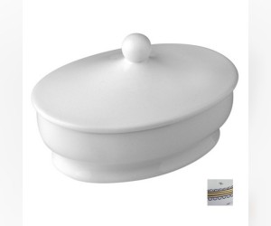 Емкость с крышкой Nicolazzi Classic 6003 D, с узором