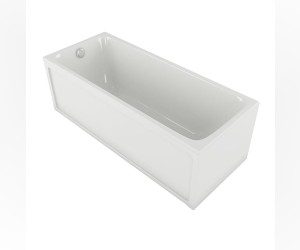 Ванна акриловая Aquatek Мия 175 х 70 см, прямоугольная, белая (MIY175-0000001)
