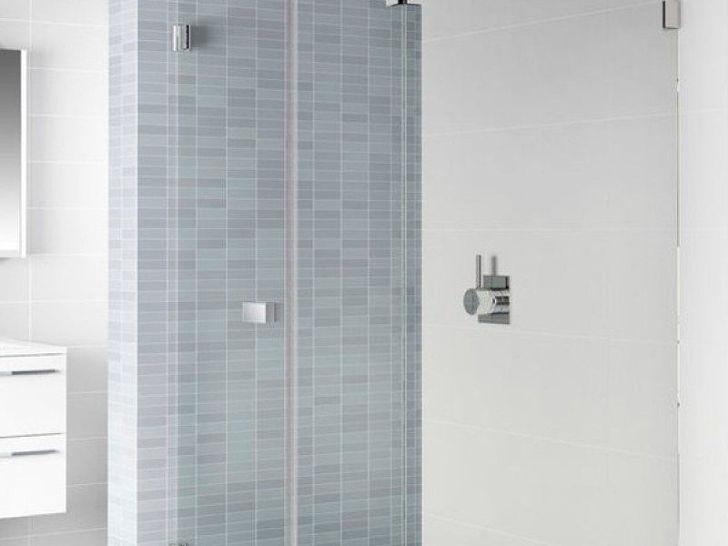 Душевой уголок Riho SZ Scandic NXT X204, 97x77x200 см, цвет профиля хром, стекло прозрачное, левый/правый