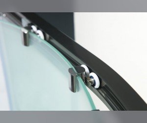 Душевой уголок Cezares GIUBILEO-R-2-90-SCORREVOLE-Br, 90 х 90 х 195 см, стекло на выбор