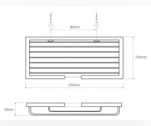 Полка Bemeta Cytro 102308072