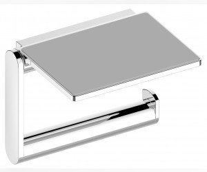 Бумагодержатель с полочкой Keuco Plan 14973 010000