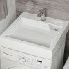 Раковина SuperSan Блед 60 x 60 см над стиральной машиной, Bld-D1