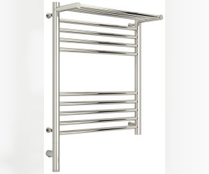 Полотенцесушитель электрический Сунержа Богема 3.0 600 x 500 с полкой, ширина 53.2 см, высота 72.4 см, без покрытия, L/R