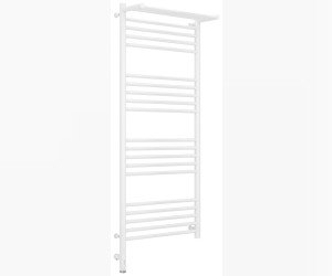 Полотенцесушитель электрический Сунержа Богема 3.0 1200 x 500 с полкой, ширина 53.2 см, высота 132.4 см, белый, L/R