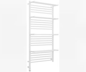Полотенцесушитель электрический Сунержа Богема 3.0 1200 x 600 с 4 полками, ширина 63.2 см, высота 132.4 см, матовый белый, L/R
