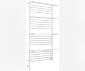 Полотенцесушитель электрический Сунержа Богема 3.0 1200 x 600 с 4 полками, ширина 63.2 см, высота 132.4 см, белый, L/R