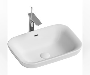 Раковина Ceramica Nova Element, 58 х 40 х 15 см, цвет белый, CN6041