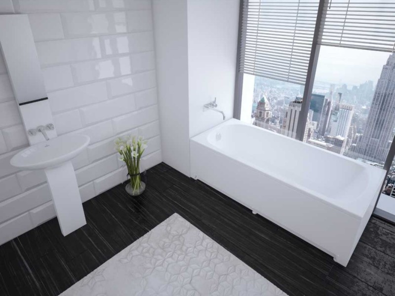 Акриловая ванна Aquatek Ника 170 x 75 см