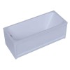 Ванна акриловая Aquatek Eco-friendly Мия 180 x 80 см, белая, MIY180-0000001