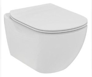 Подвесной унитаз Ideal Standard Tesi WH RimLS+, крышка-сиденье с микролифтом, белый, T536001