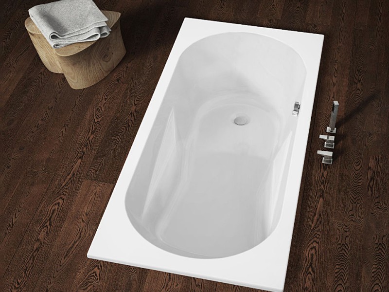 Акриловая ванна Riho Lazy B080001005/BC3900500000000 L/R 170 x 75 см