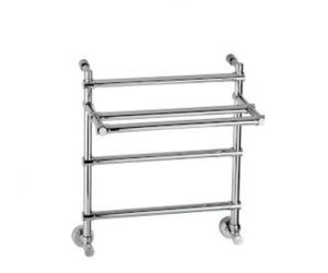 Полотенцесушитель электрический Margaroli Sole 554-3 BOX 5544703CRPB, с полкой, высота 54.7 см, ширина 57 см, хром