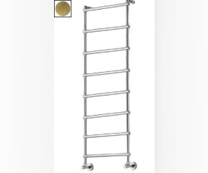 Полотенцесушитель водяной Margaroli Sole 442-8 4424708OB, высота 144 см, ширина 53 см, старая бронза