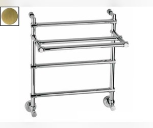 Полотенцесушитель водяной Margaroli Sole 4554703OBP, высота 60.6 см, ширина 53 см, старая бронза