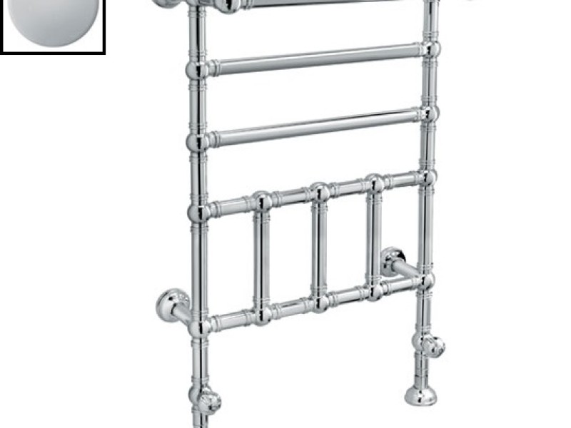Полотенцесушитель водяной с полкой Margaroli Armonia 9-300 93005505CRP, высота 104.2 см, ширина 60 см, хром