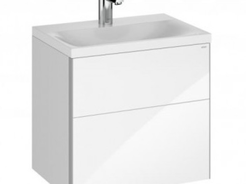 Комплект мебели Keuco Royal Reflex 50 см подвесной, белый, петли слева / петли справа